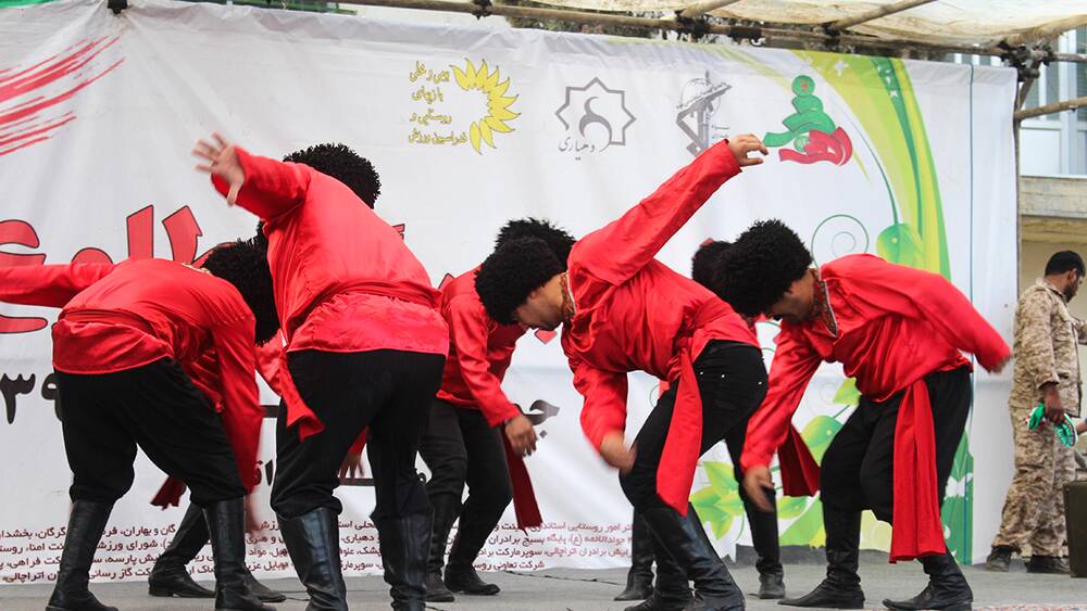 Turkmen dance (Zekre Khanjar) 
